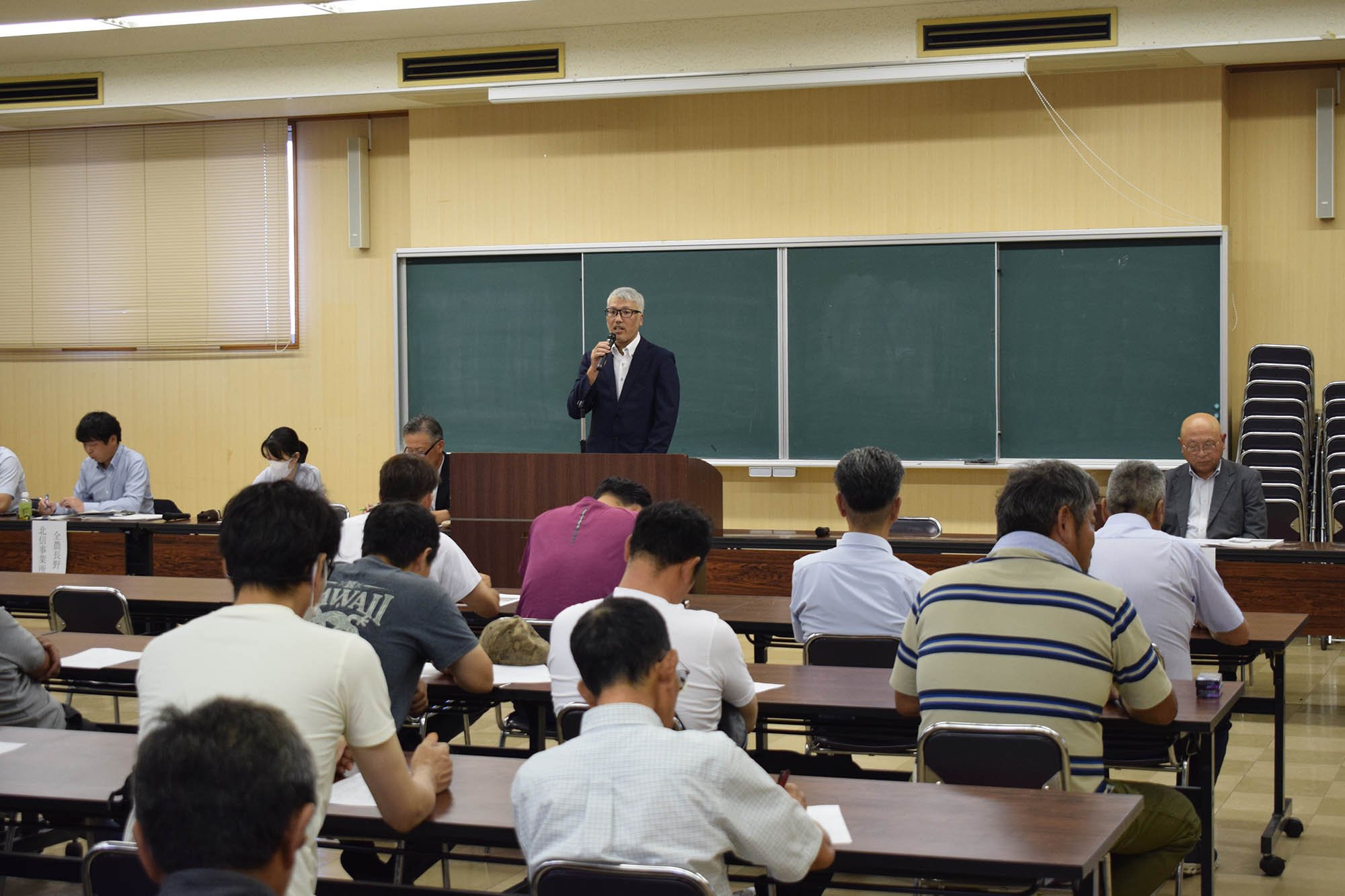 もも反省会・りんご生産者大会 写真