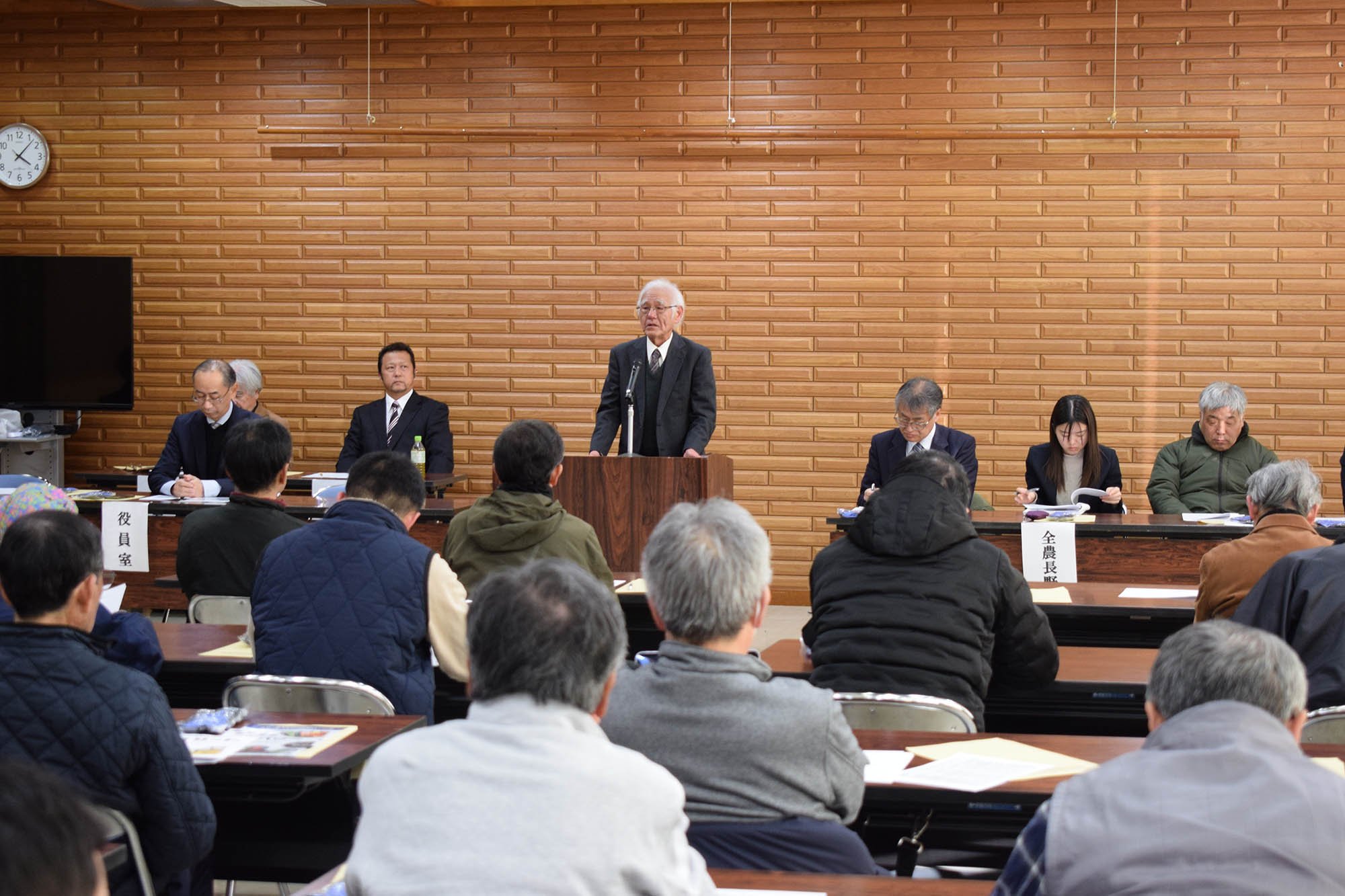 シャクヤク部会・花き研究会合同反省会
