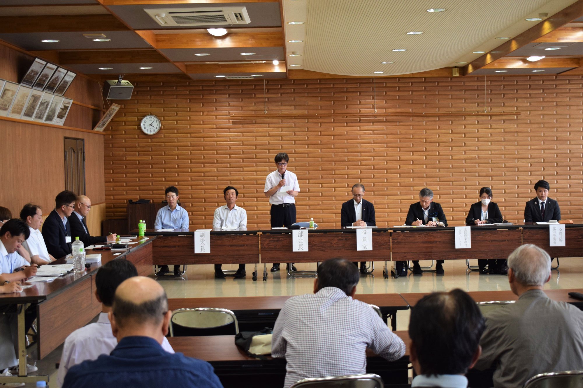 プラム部会生産者大会-写真s