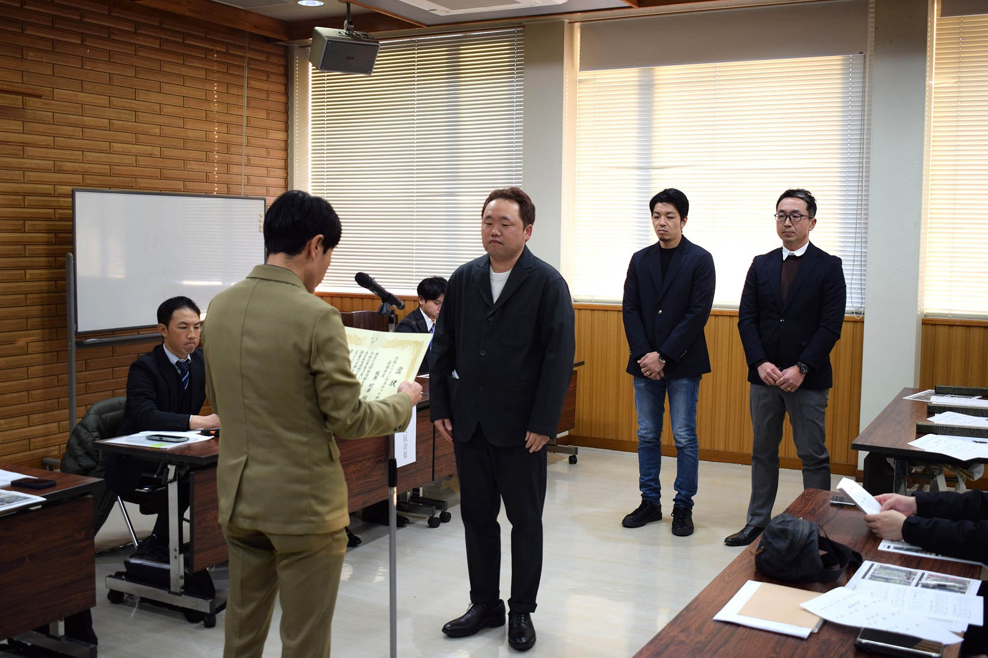 冷蔵ぶどう出荷反省会 写真2