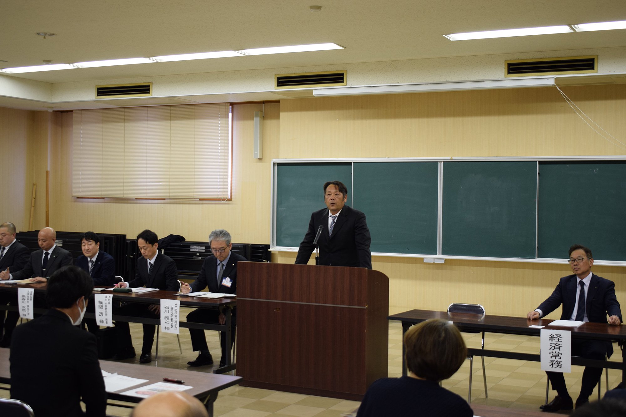 柿研究会反省会総会 写真