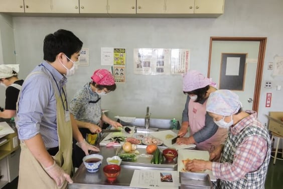 料理講習会開催