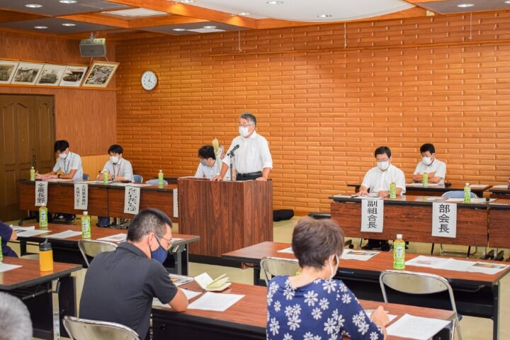 シャクヤク部会生産販売反省会