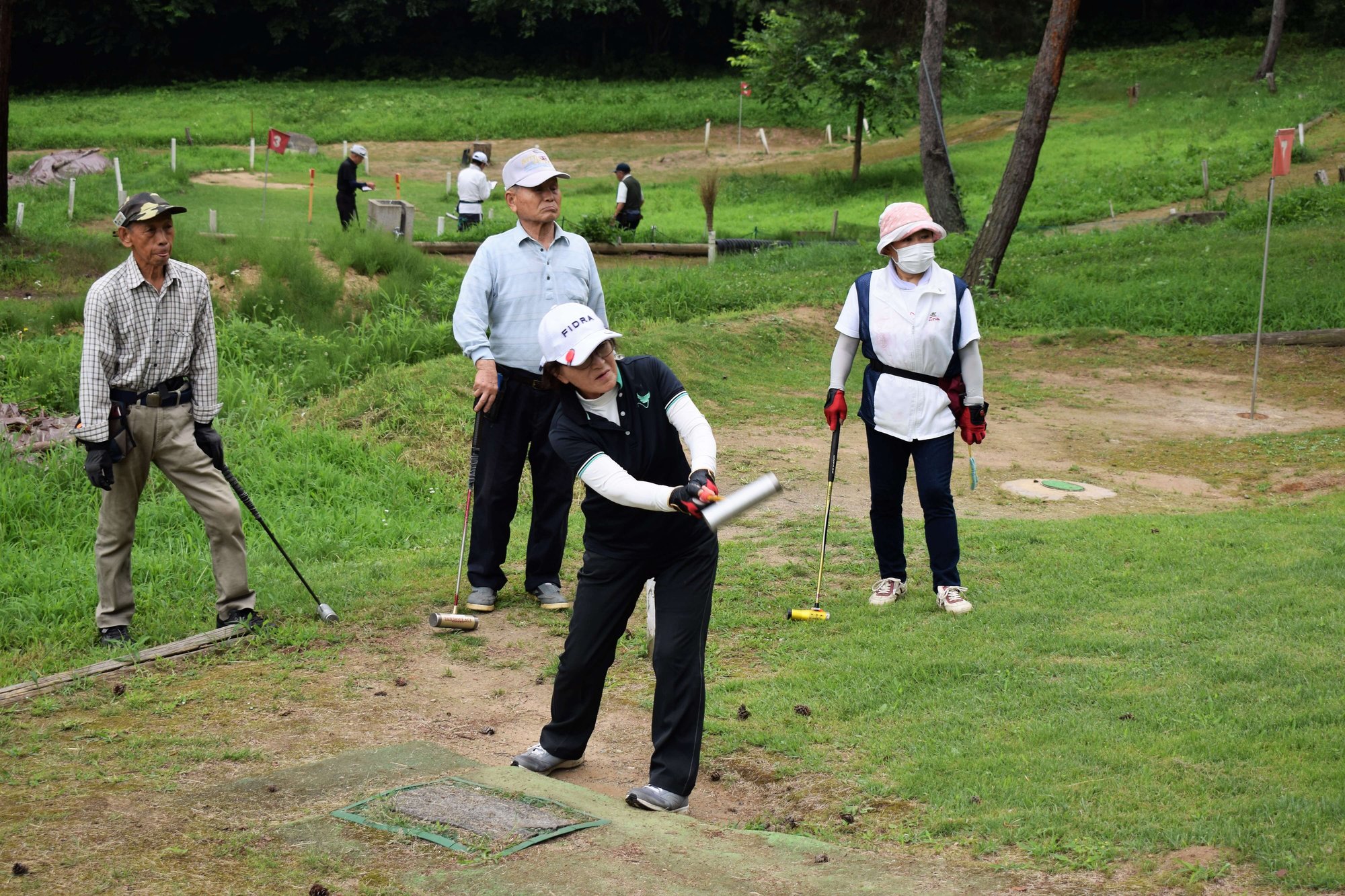 ４年ぶりに開催された四つ葉会マレットゴルフ大会