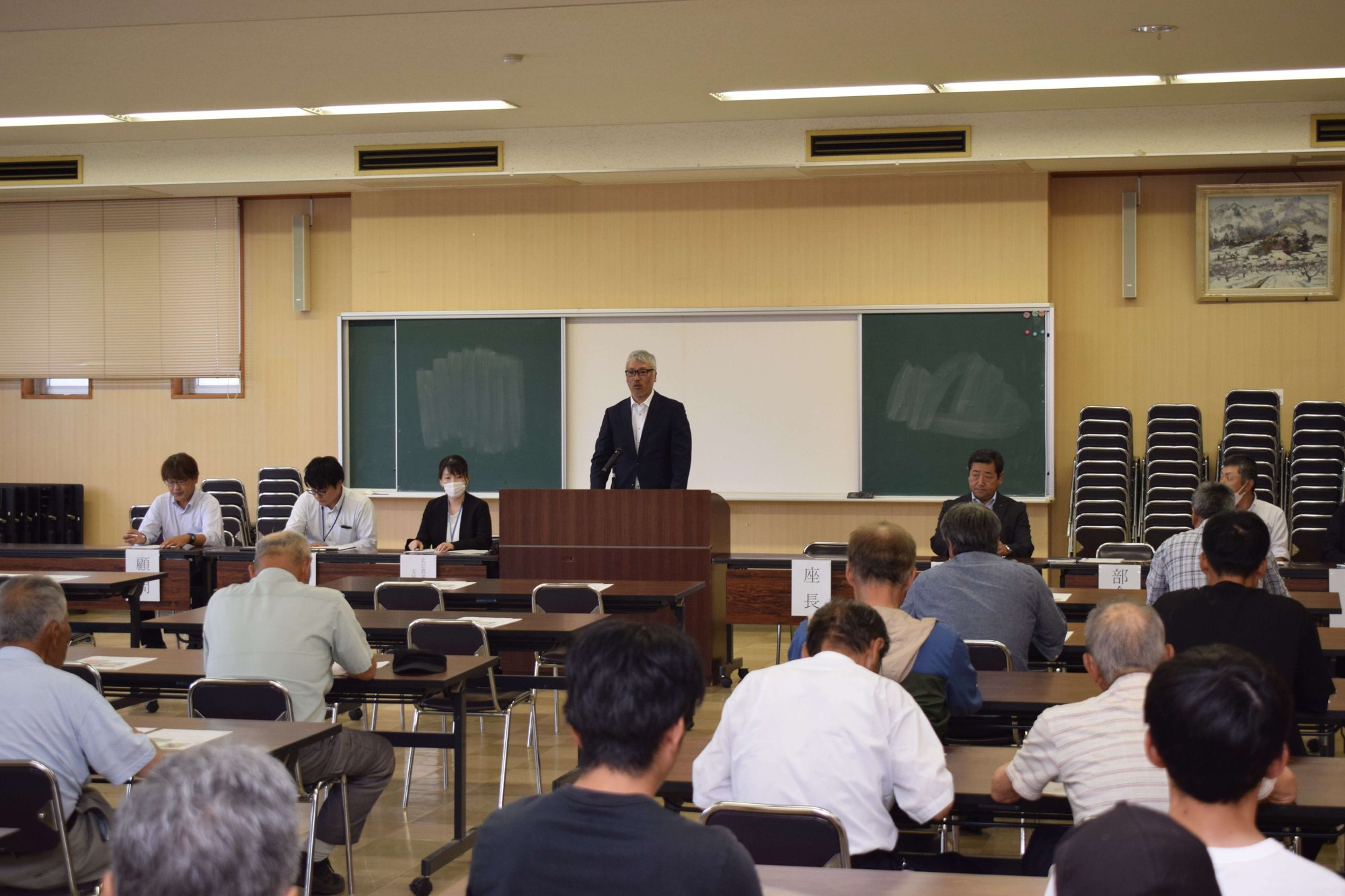 生育状況や販売方針について確認した生産者大会